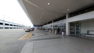 a building with a lot of people in it