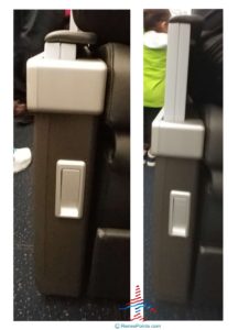 a close up of a seat