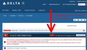 a screenshot of a flight registration