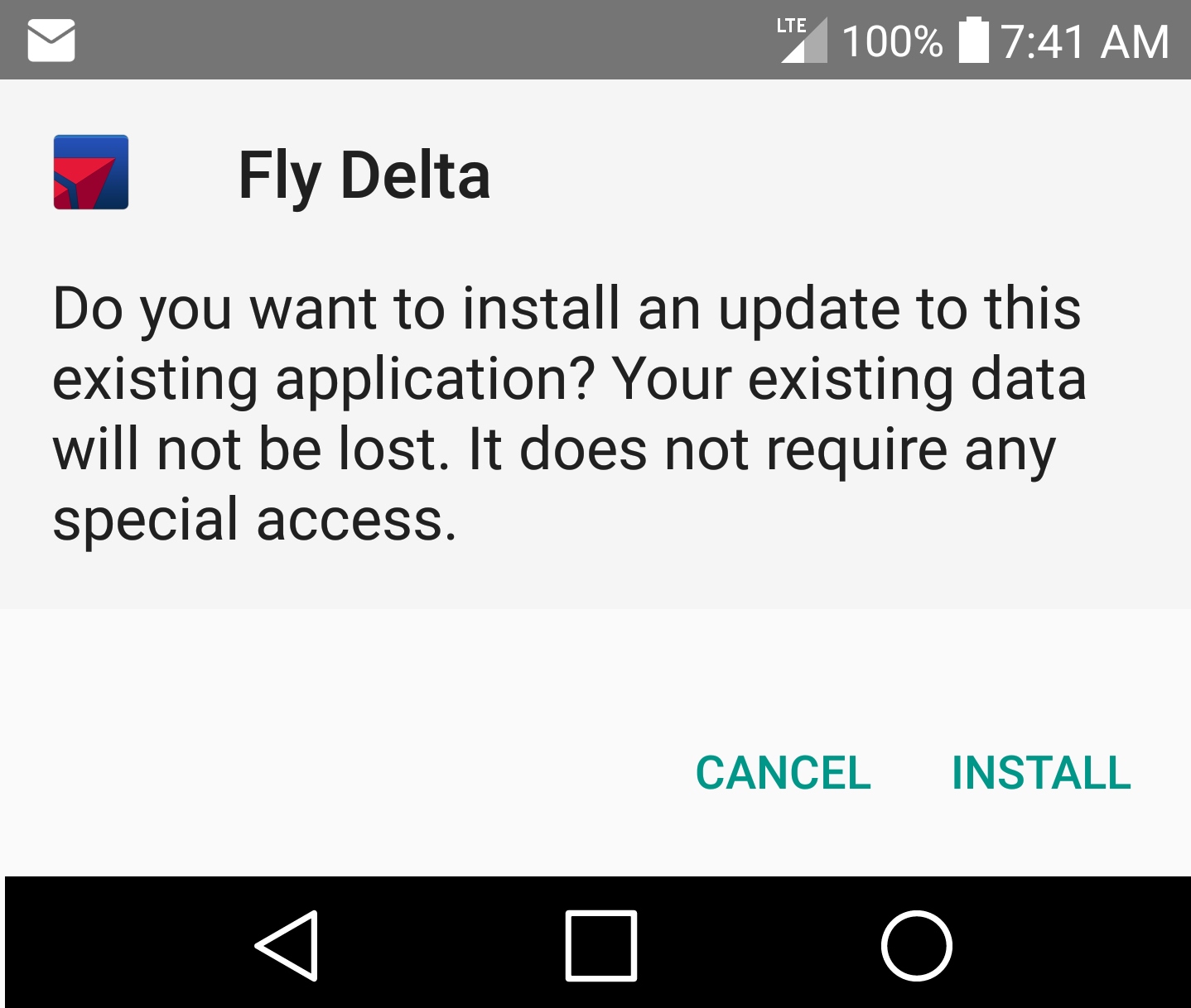 NOT Upgrading my Fly Delta App to version 4.6 SAVED ME last weekend!