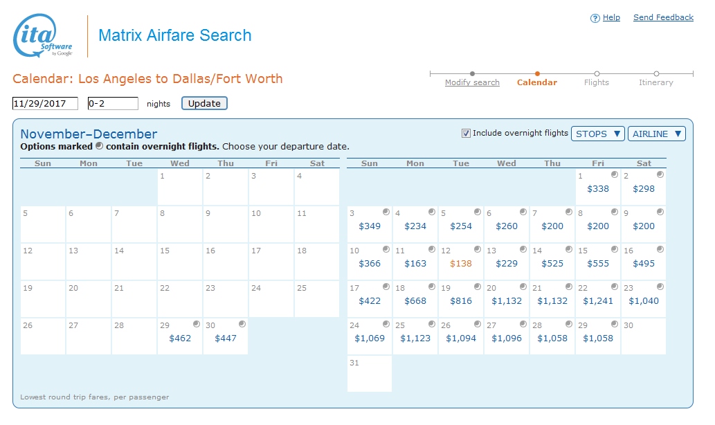 HURRY! Los Angeles to Dallas (via DTW) & VV $138 & 5932 MQMs at 2.3CPM – weekday Delta Elite Mileage Run (E BASIC FARE)!