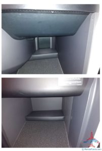 a close up of a shelf