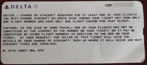 a white card with black text