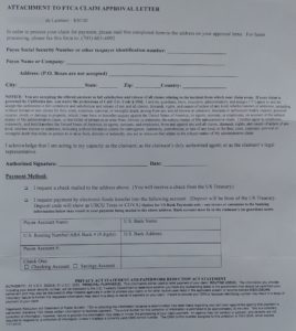 a close up of a form