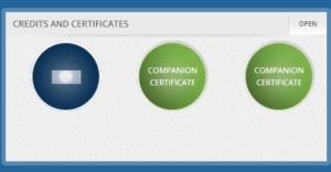 a screenshot of a certificate