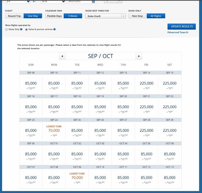Was Delta award price increase a bug or a hint? BAT CRAZY buy MQMs prices and more!