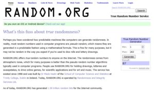 a screenshot of a website