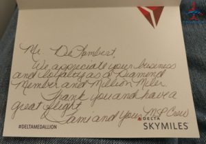 a letter on a piece of paper