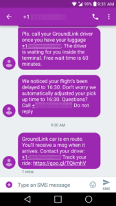 screens screenshot of a chat