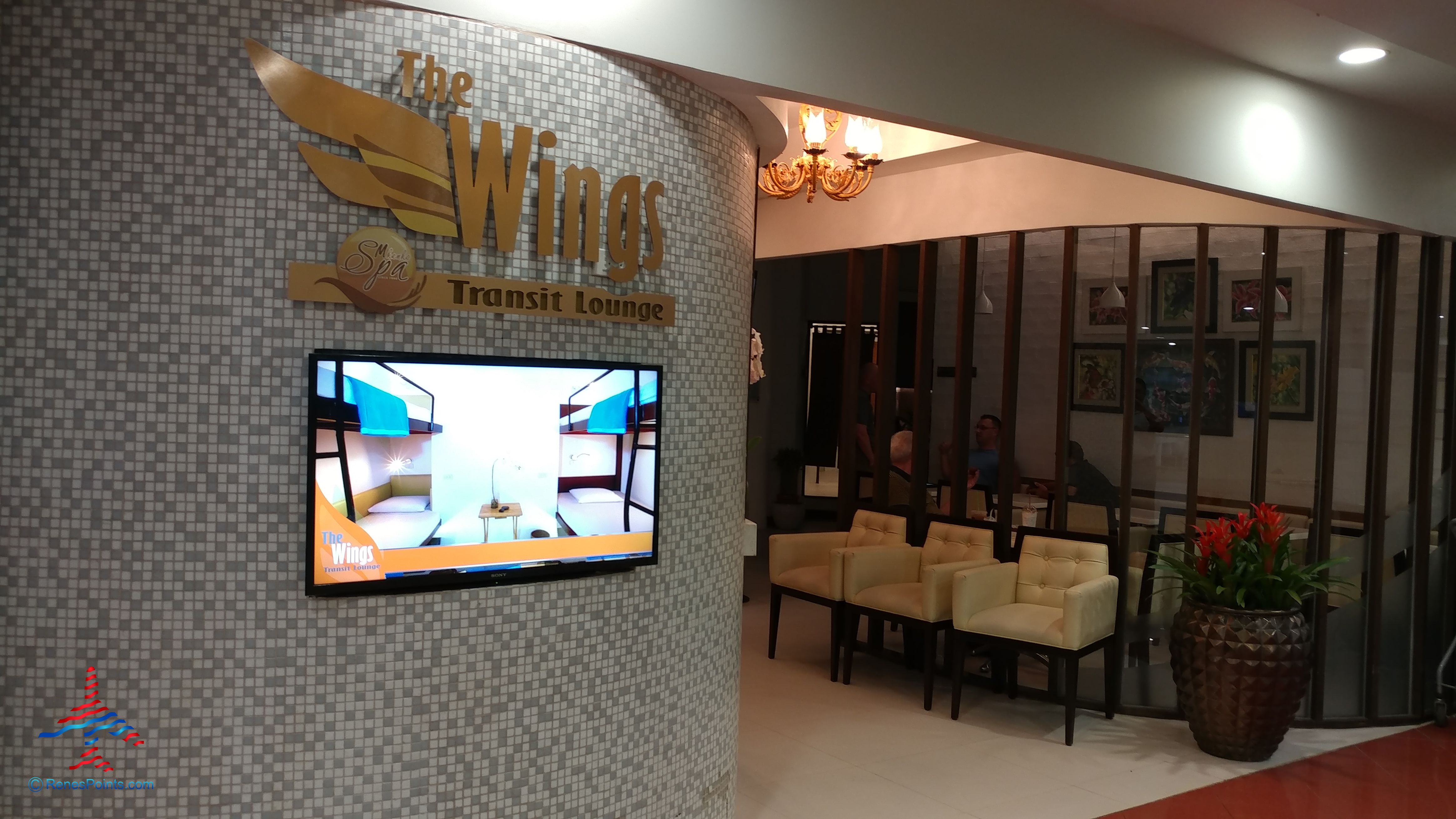 The Wings Lounge Review Manila MNL Airport – Massage, showers & more available 24 hours a day.