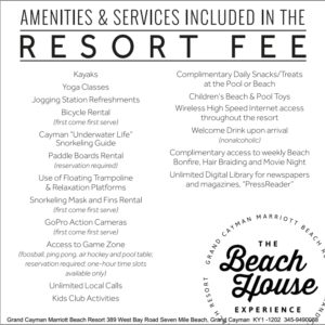 a white and black advertisement