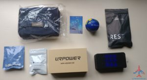 a group of items on a table