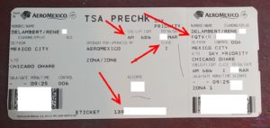 a close up of a ticket