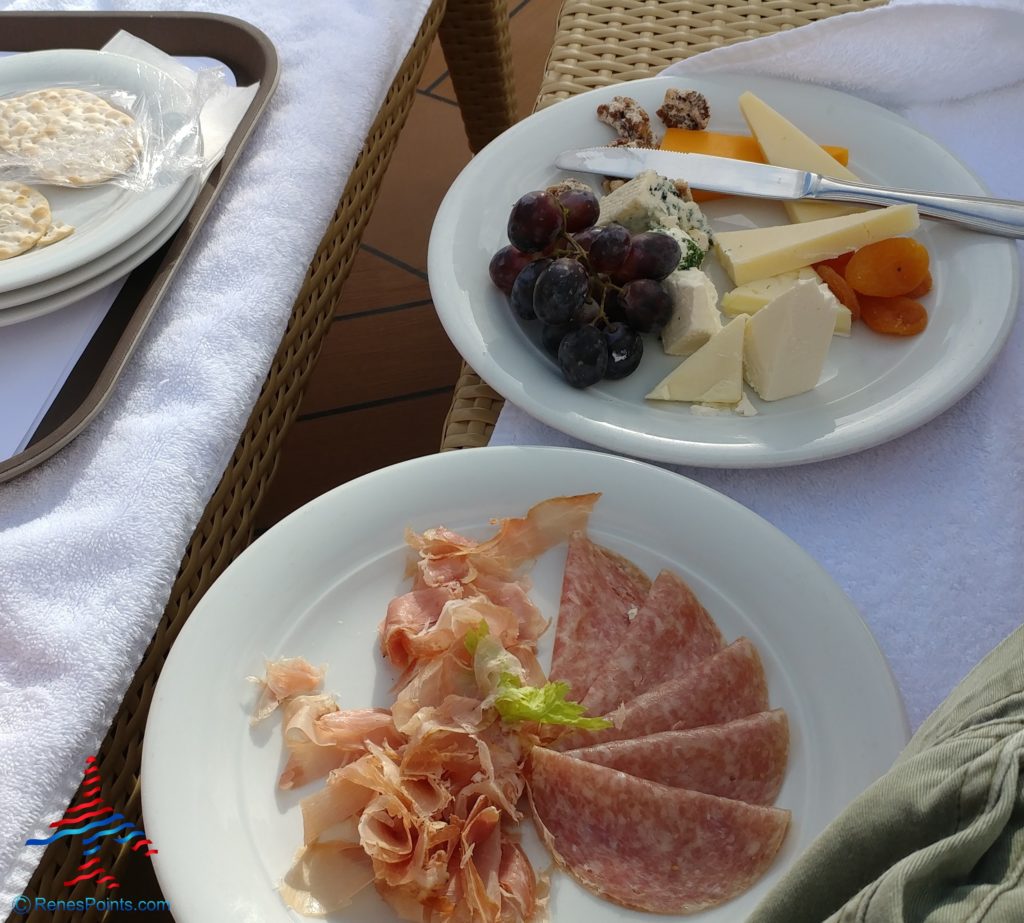 plates of food on a table