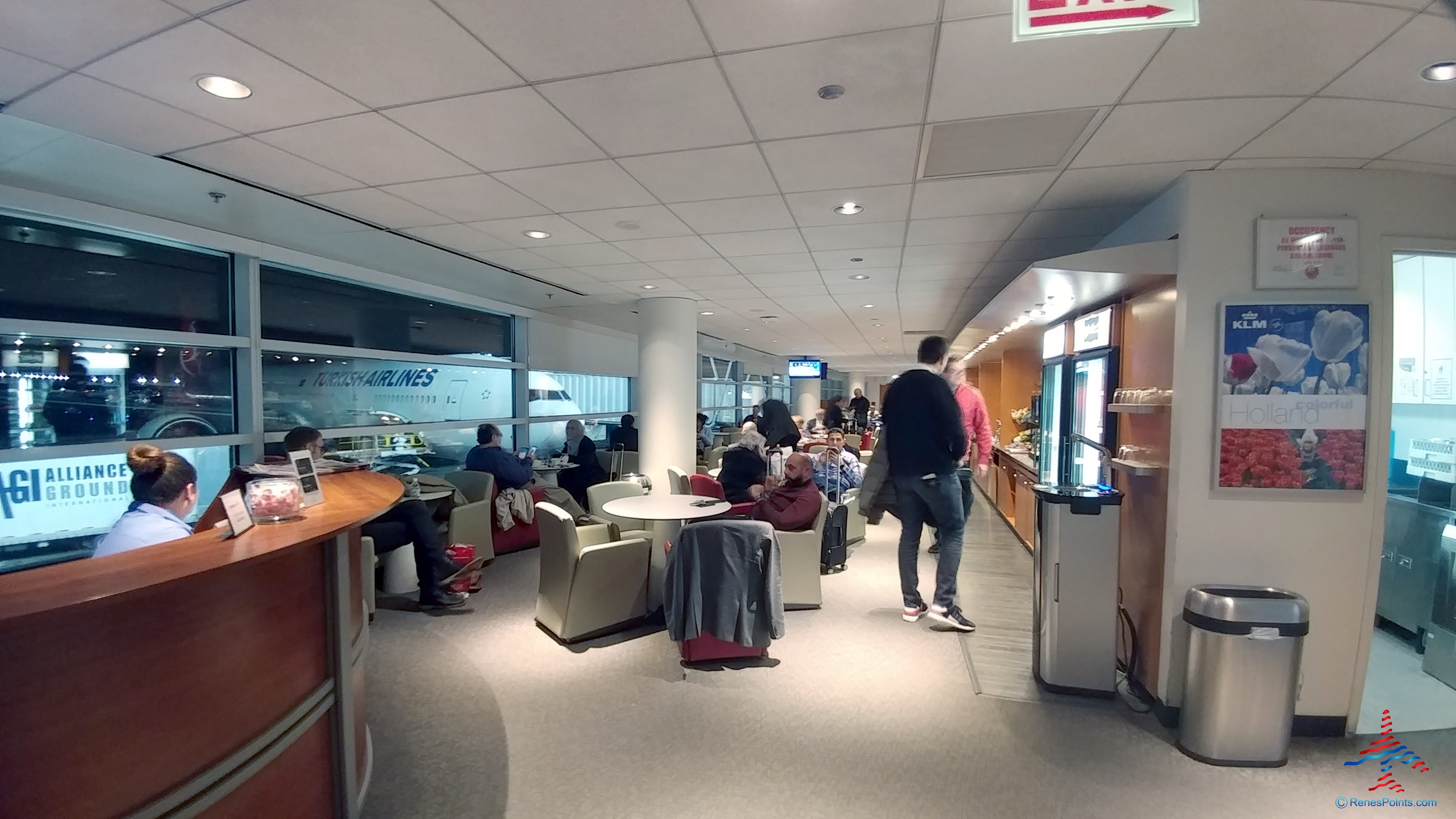 Review: SkyTeam KLM / Air France / Priority Pass Lounge Chicago O’Hare Airport