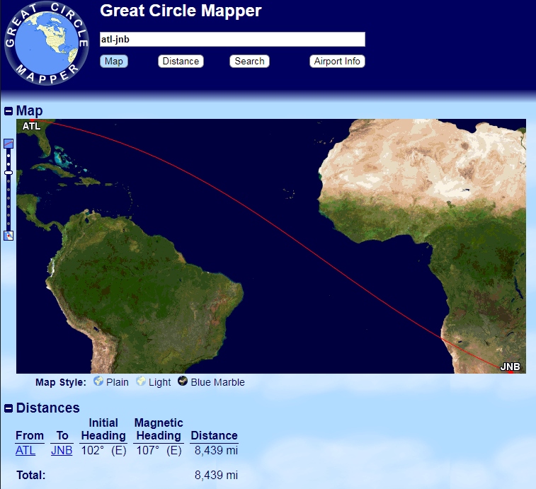 How to save over 50% off Delta One with SkyMiles to South Africa from Atlanta (hint: just fly the long way)!