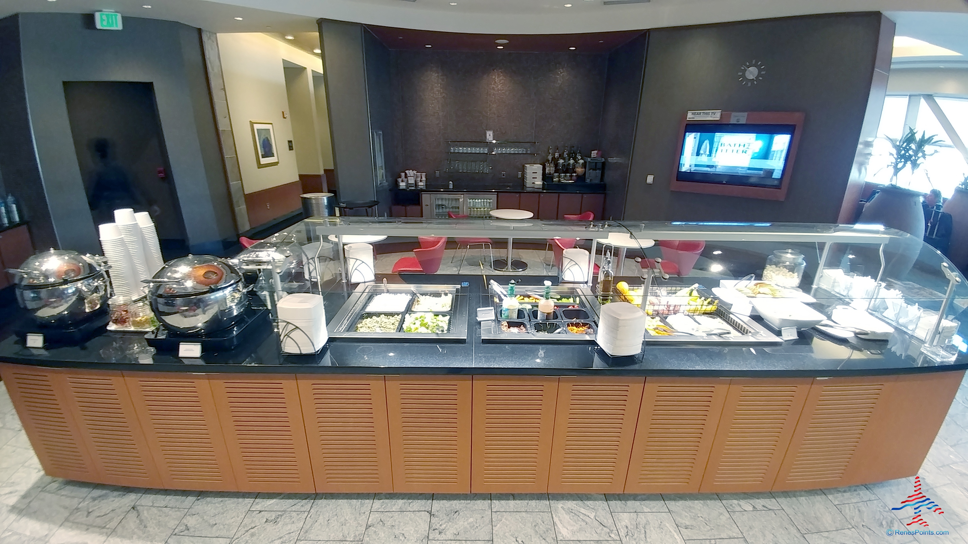 Delta Sky Club Detroit & Minneapolis reviews – Detroit DTW B/C Delta Sky Club – Regional Jets Concourse