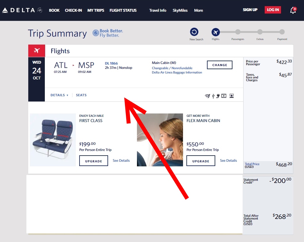 NO – Delta is not (mostly) hiding MQMs MQDs & SkyMiles earned when booking on Delta .com – why do you ask?