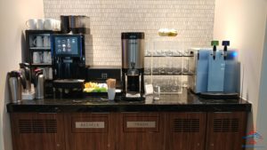 a coffee machine on a counter