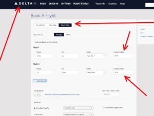 a screenshot of a flight registration form