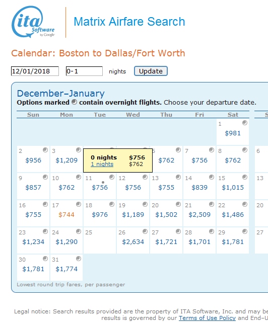 Boston to Dallas (via SLC) 1st class $744 & 9280 MQMs at 8CPM overnight Delta Elite Mileage Run 2018