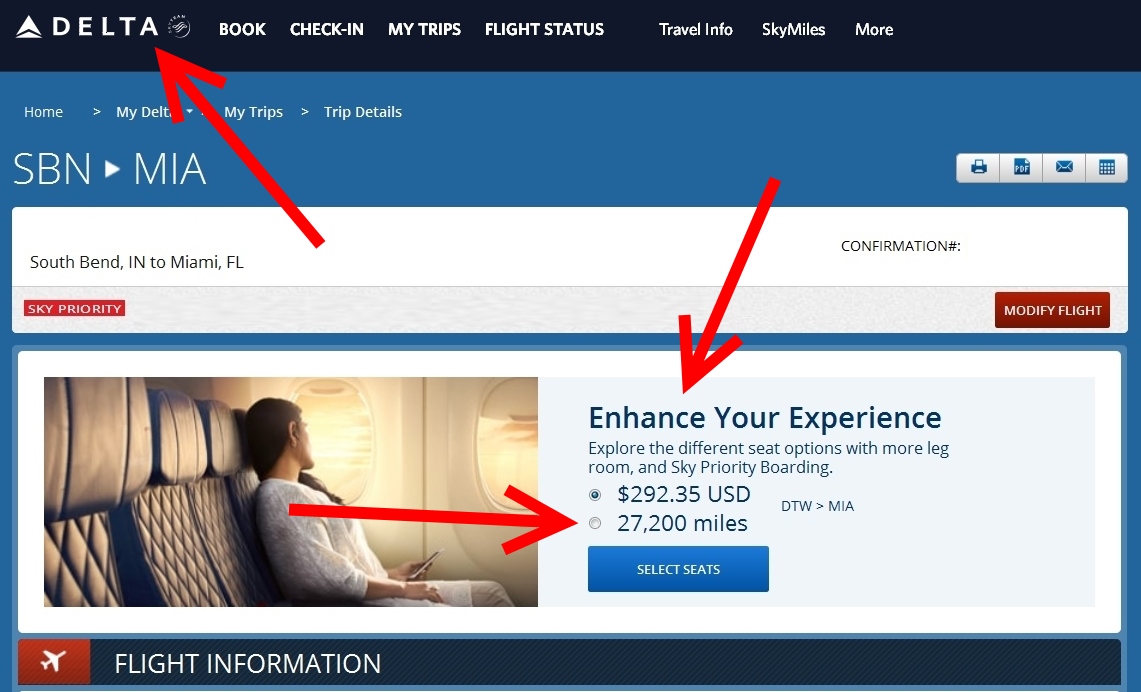 Now LIVE on Delta.com – The greatest threat to “free” Medallion® upgrades ever – Upgrade with SkyMiles