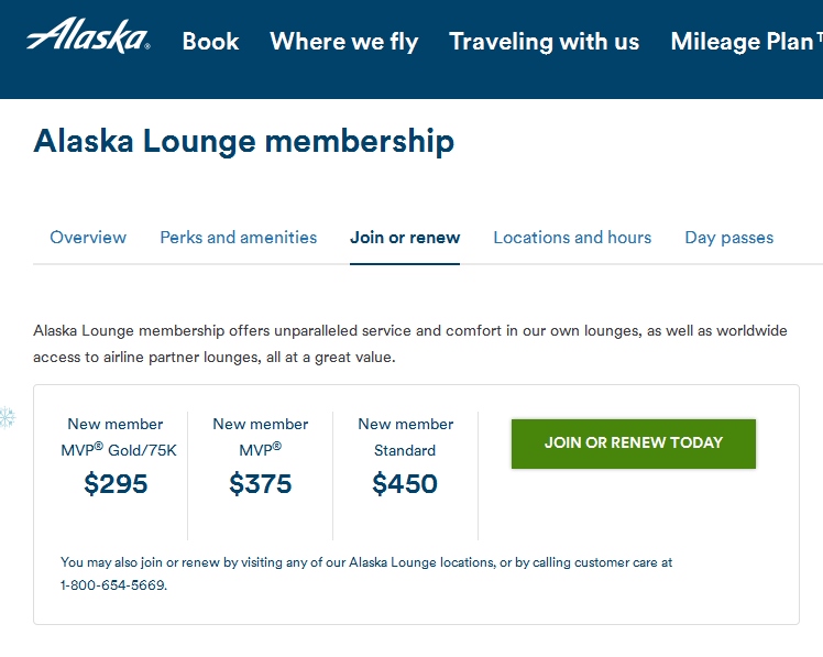 cost to join alaska club - Eye of the Flyer