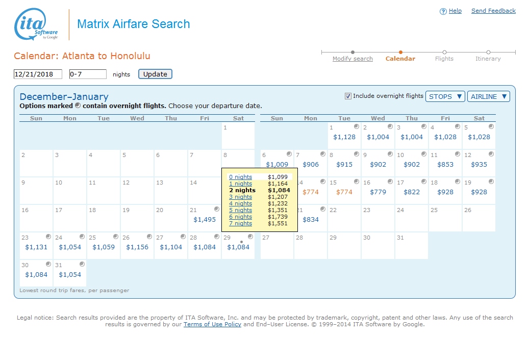 Atlanta to Hawaii $1102 & 9870 MQMs at 11CPM weekend year end Delta Elite MileageRun for 2018