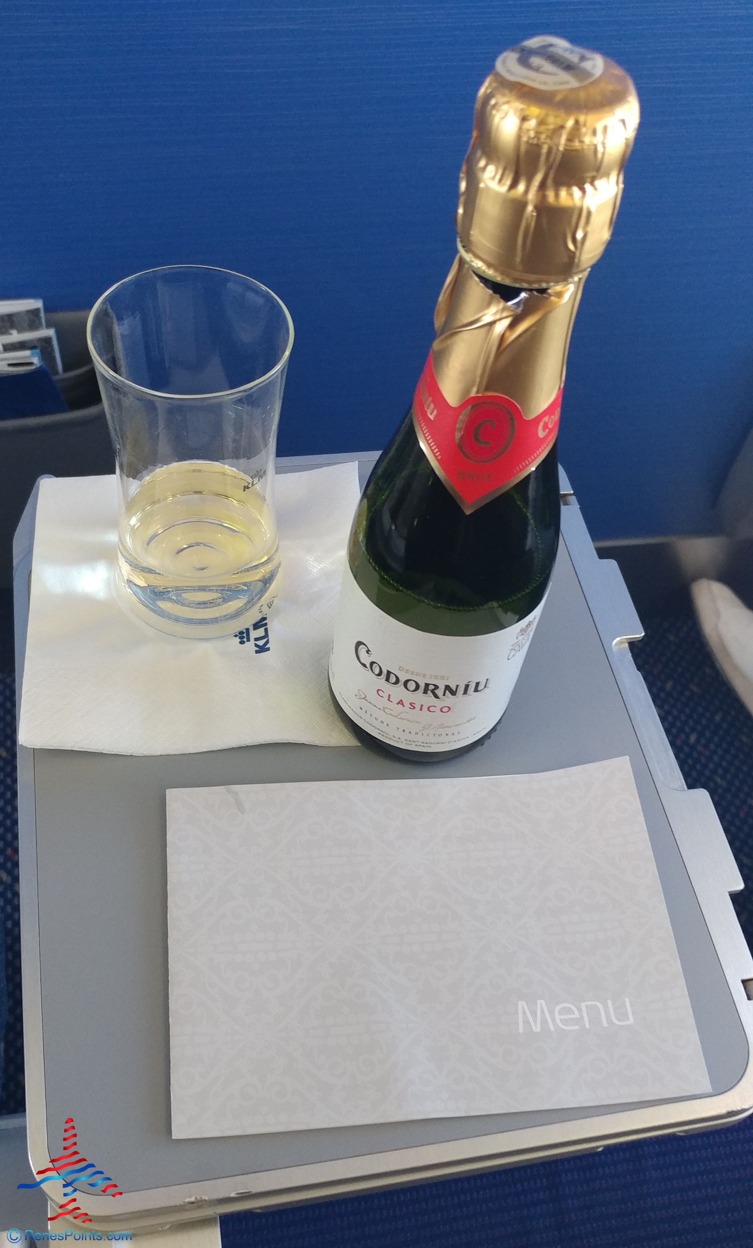 Is KLM Even Trying Anymore With Their Domestic Business Class? Food – Bad. Seat – Bad. Wifi – No. Business Class / Skyteam Elite bags – Not loaded.