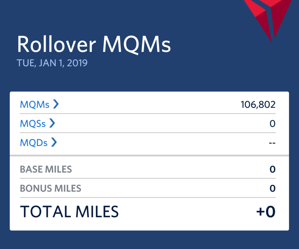Delta Status Extension Q & A Rollover MQM, Rollover MQD, Medallion