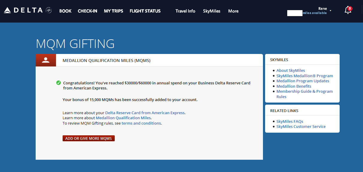 How long does it take to claim / update your bonus Amex Reserve card MQMs? Do the Amex MQMs count towards your Million Miler totals?