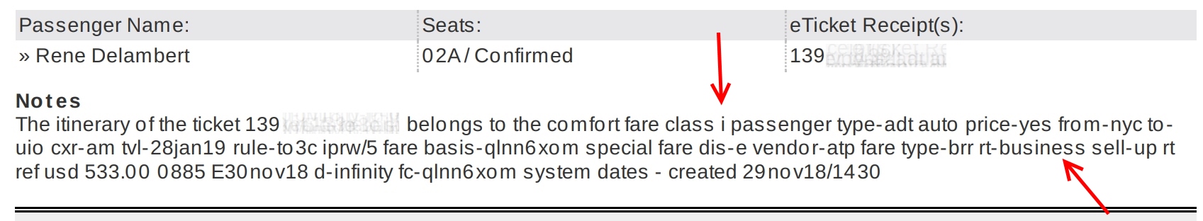 Rookie Wednesday: What is an “Up Fare or Y-Up”? What Points do Skyteam Partner Y-Up fares earn when you Credit them to Delta? What if I am missing Delta SkyMiles or MQMs or MQDs?