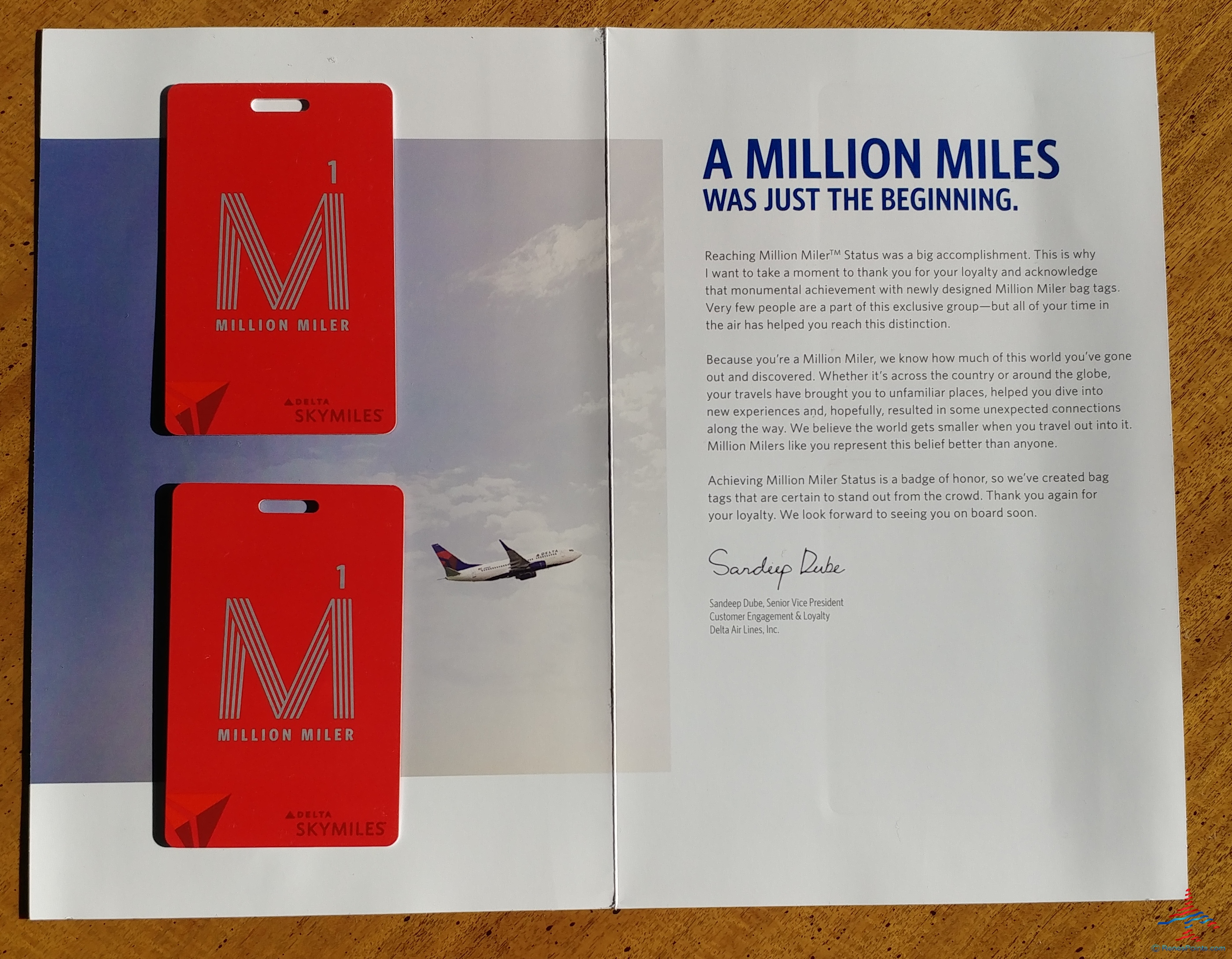 “Made in China” new plastic Delta Million Miler #BragTag are… Meh. But, Metal Diamond Tags on the way back plus ALL elites (again) get #BragTags in 2020!