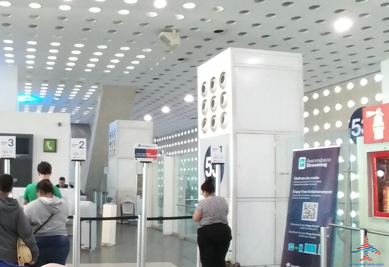 Skyteam AeroMexico 737 Business Class Mexico City to New York