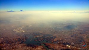 a view of a landscape from above