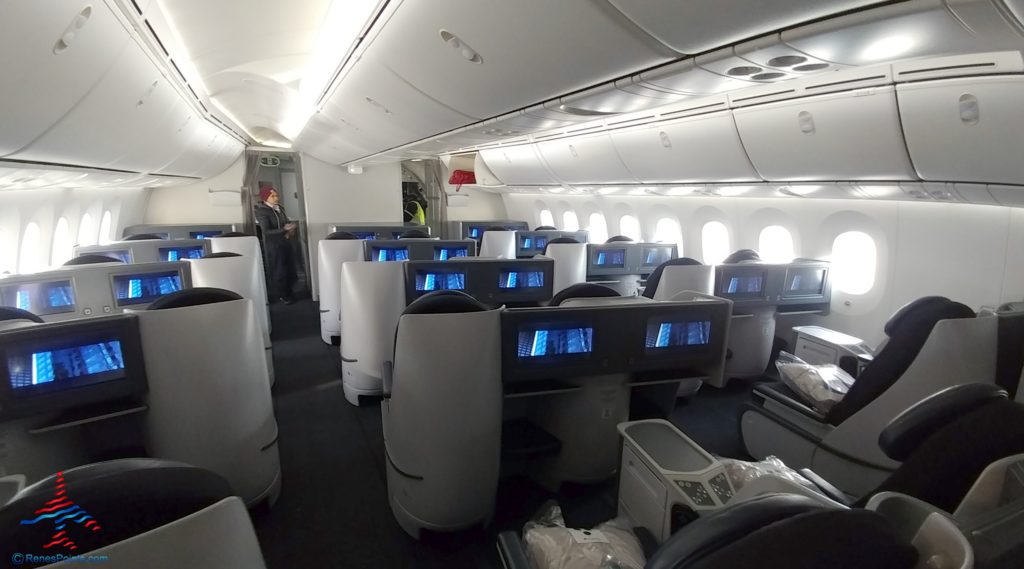 Skyteam AeroMexico 787-8 Dreamliner Business Class New York to Mexico ...