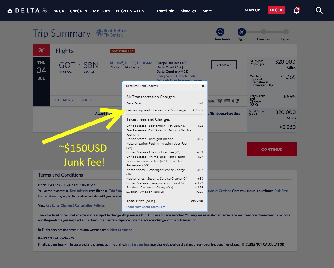 DISGUSTING: 1 Million+ Delta SkyMiles Awards LIVE, 105,000 One-Way SkyMiles Penalty & more!