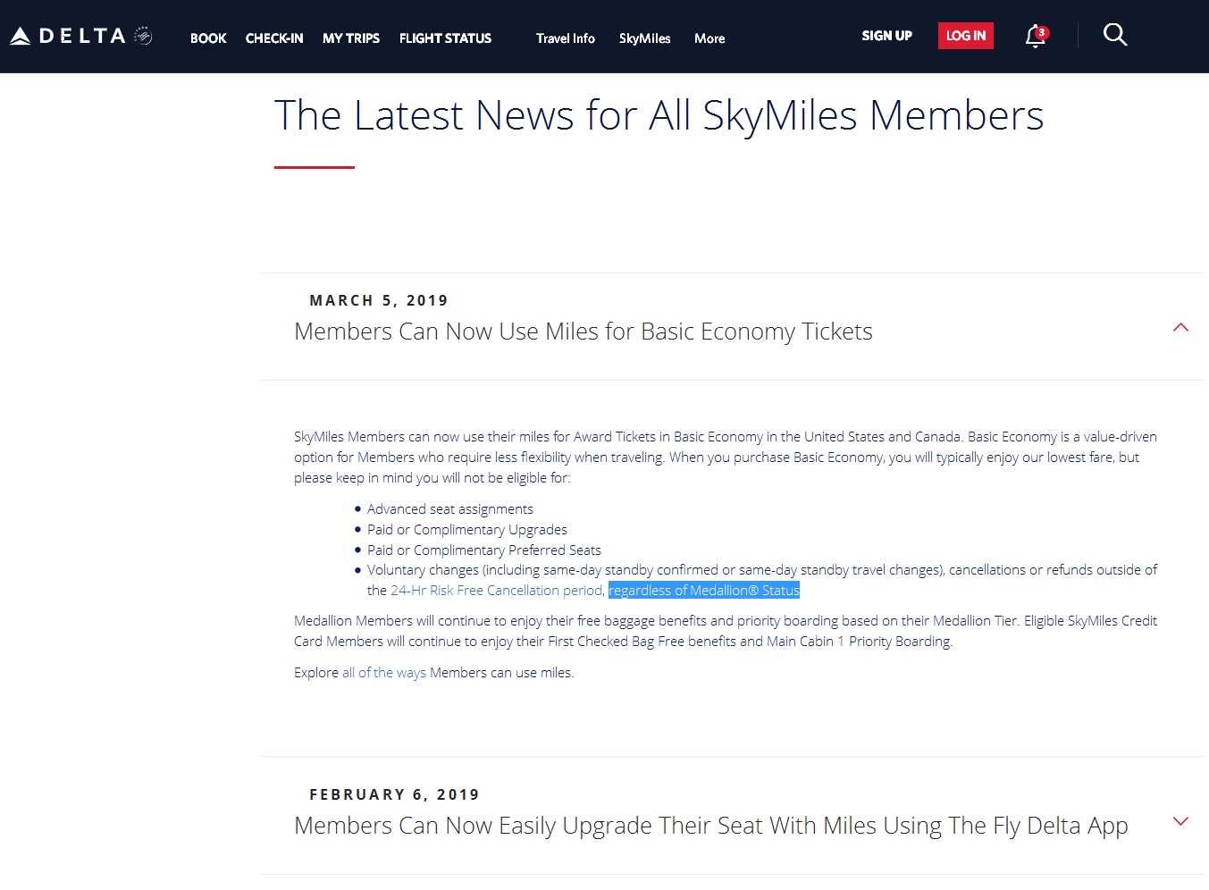 Delta E BASIC SkyMiles Fares now Nationwide – Should or shouldn’t you book these tickets?