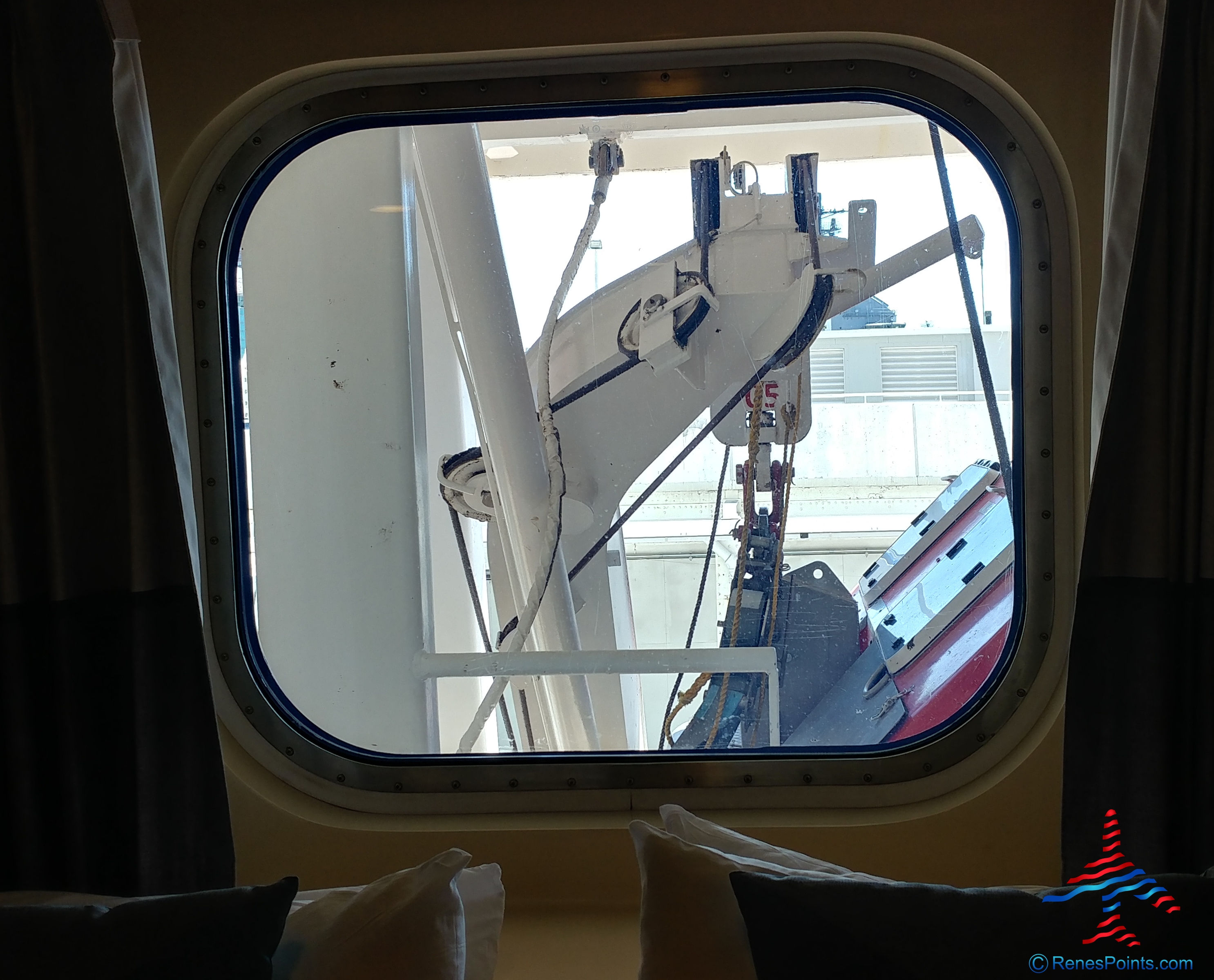 Norwegian Gem Obstructed View Porthole Cabin 8064 Seven Day Canada & New England from New York Review