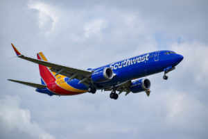 A Southwest airlines 737 max 8 landing at Ronald Regan National Airport(DCA) Arlington, Virginia, USA November 8th, 2018 Plane-Boeing 737 Max 8 Registration-n8704q Airport- DCA Photo Credit- Domonic Evaninia