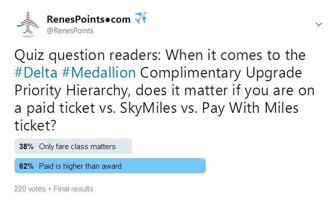 CAUGHT – Delta Medallion® Upgrade Shenanigans (OR) Massive Upgrade Priority Change?!