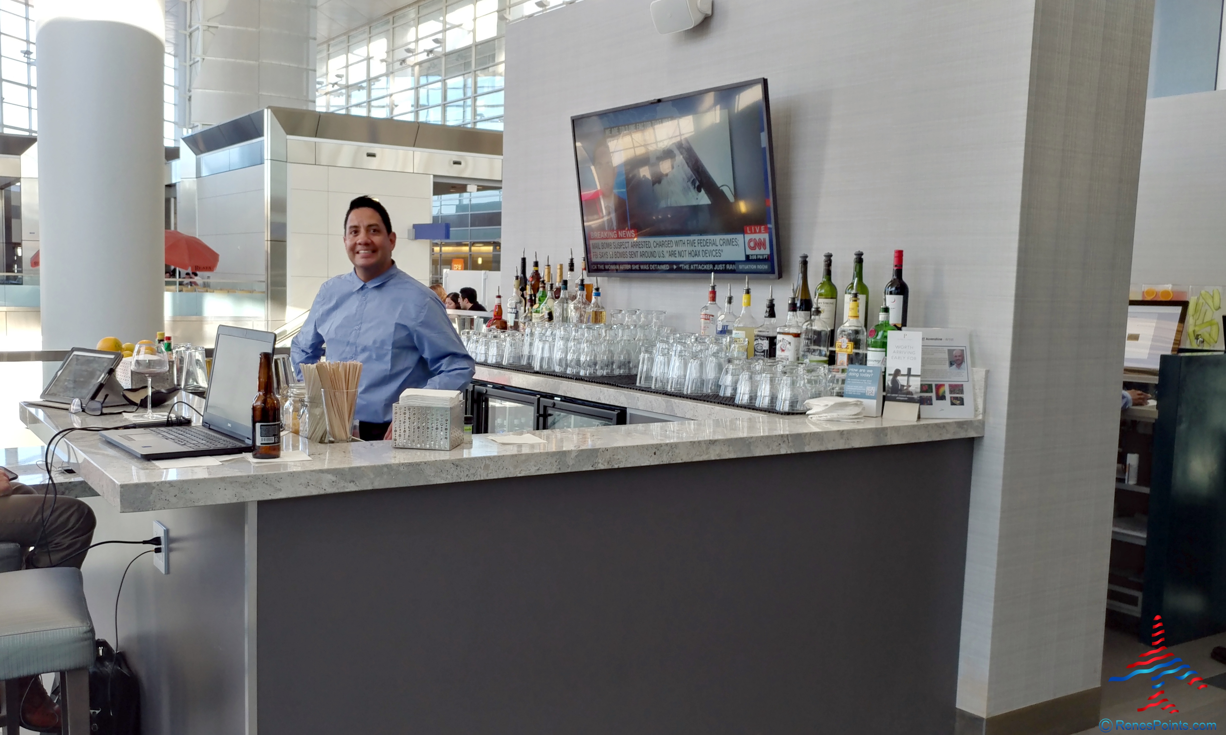 The Club at Dallas DFW Priority Pass Lounge – A good choice when Centurion turns you away?