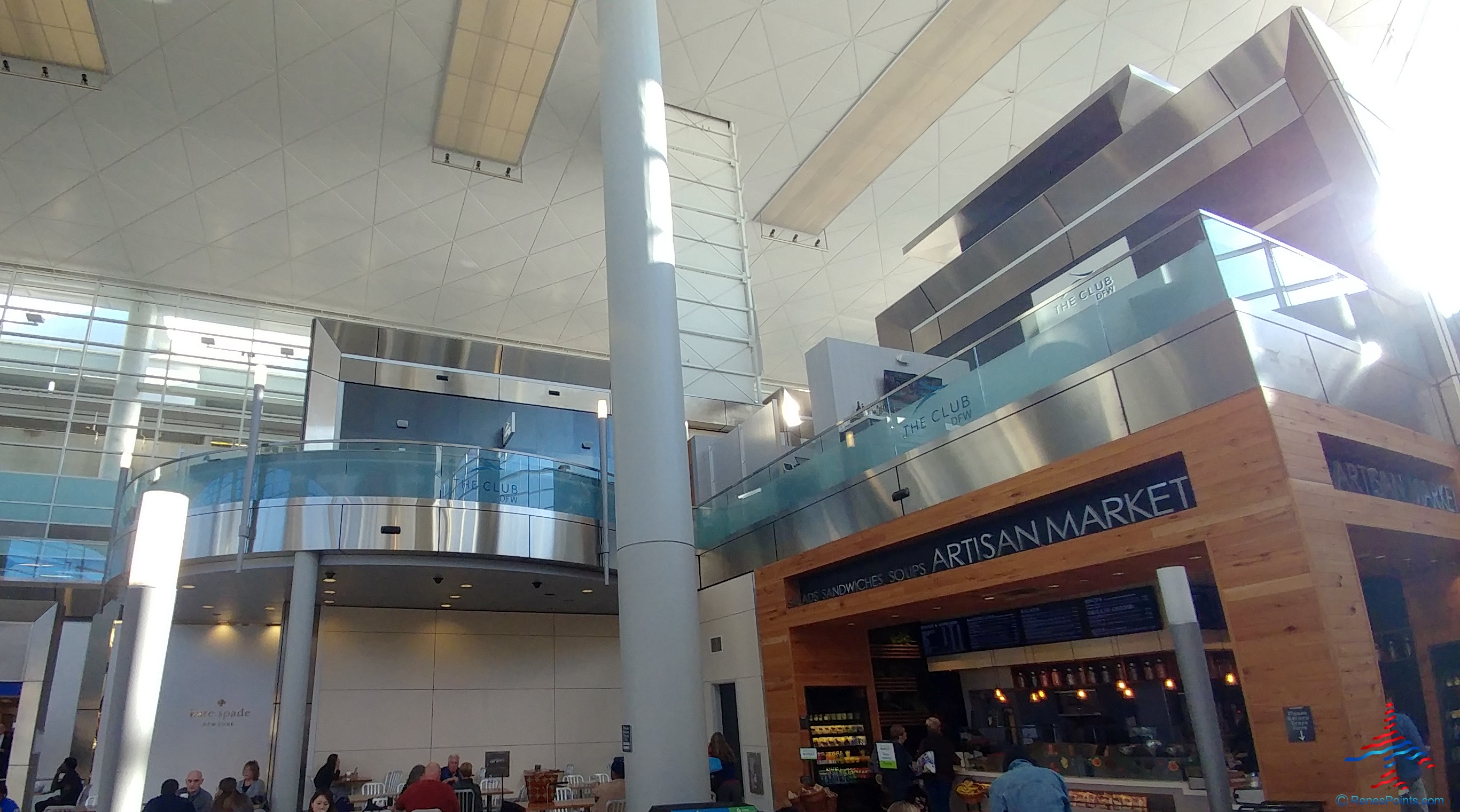 The Club at Dallas DFW Priority Pass Lounge – A good choice when Centurion turns you away?