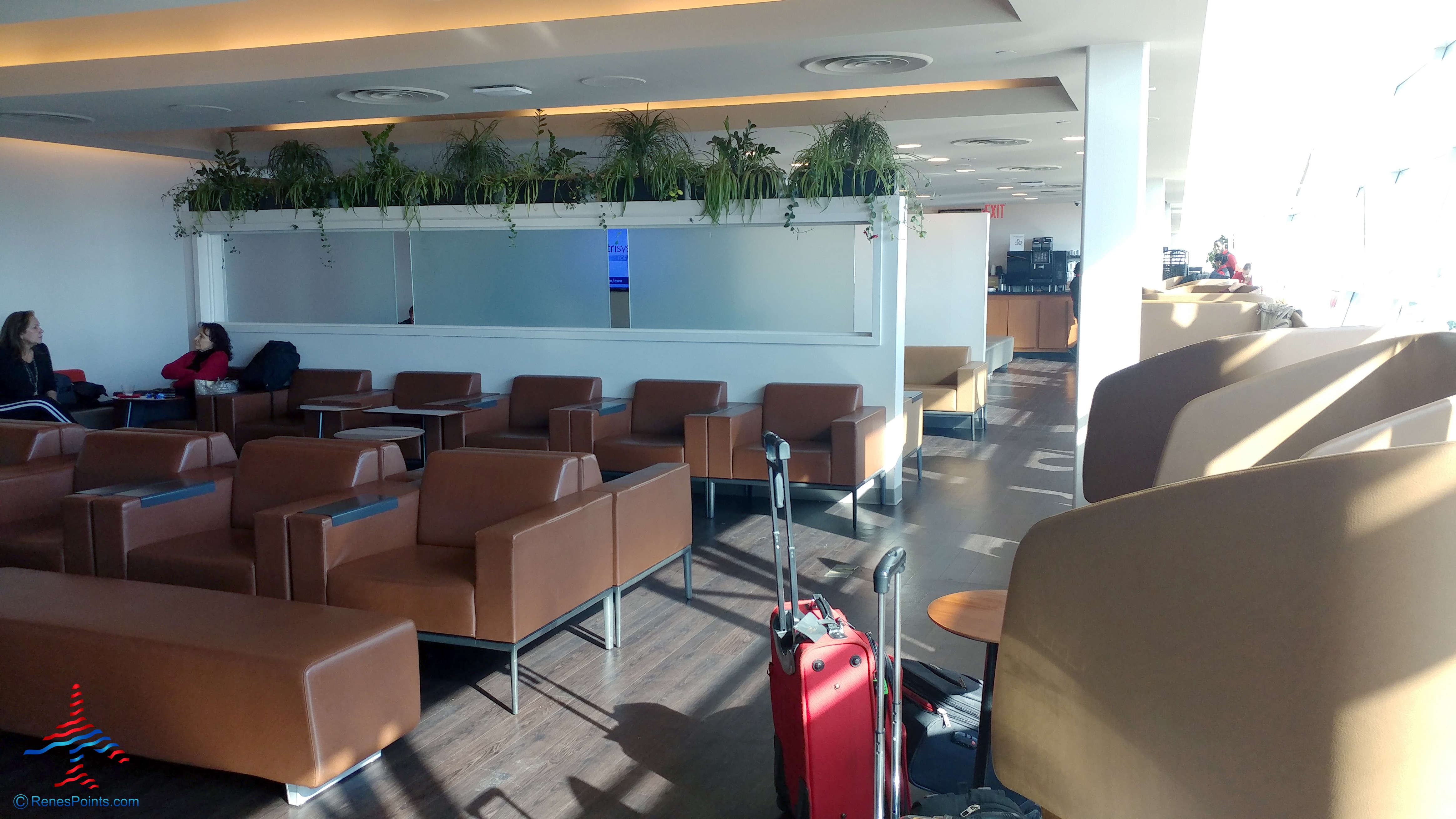 Wingtips New York JFK T4 Airport Priority Pass Lounge Review (Post Security)