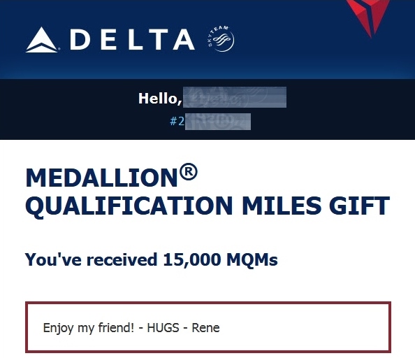 Rookie Wednesday: How to Gift Delta (Amex) MQMs Points – All the Ways and all the Rules! What works and what does not (and what you should never do)!