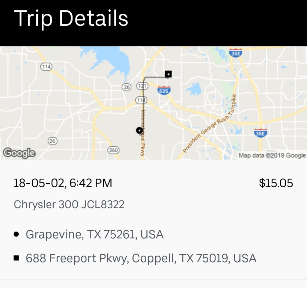 how ican tips with uber in dallas