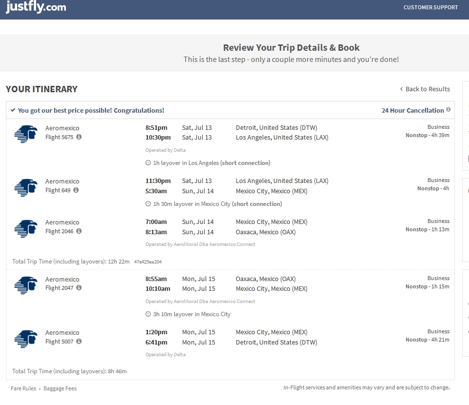 Delta HUB runs: DTW, NYC, ATL, SEA & More! $500-$600 in Business Class. Up to $2340 MQD Credit and 8772 MQMs for 2019!