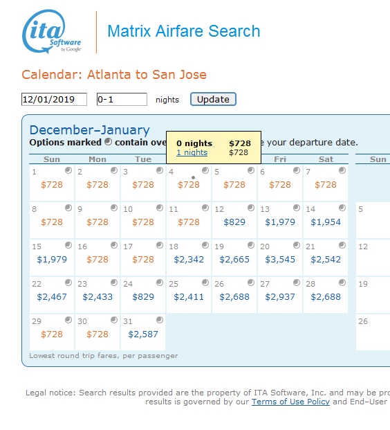 Atlanta to San Jose (Costa Rica) $728 Business Class Delta / AeroMexico Weekend HUB Elite Mileage Run  8094MQMs at 9CPM