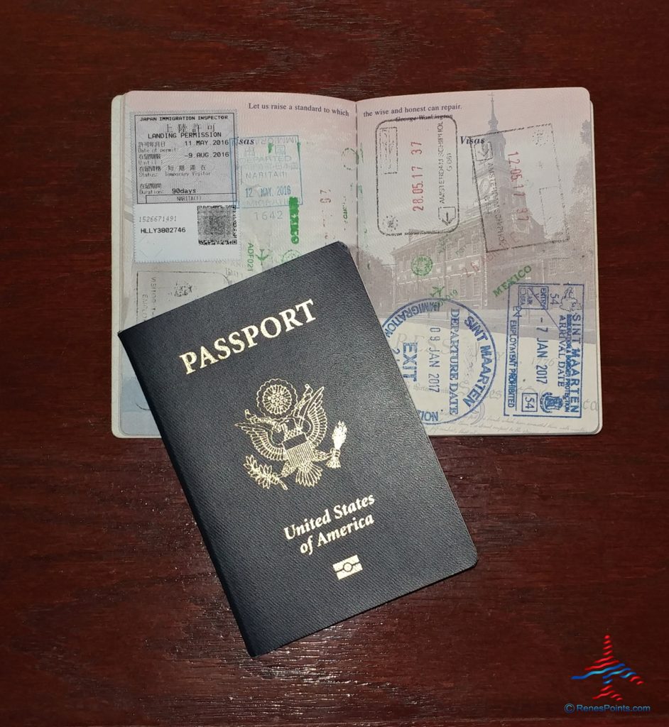 Photo of passport