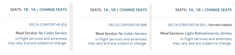 Will the “new” Delta Comfort Plus “S” fare class impact Same Day Change options or upgrades? Delta is not saying!